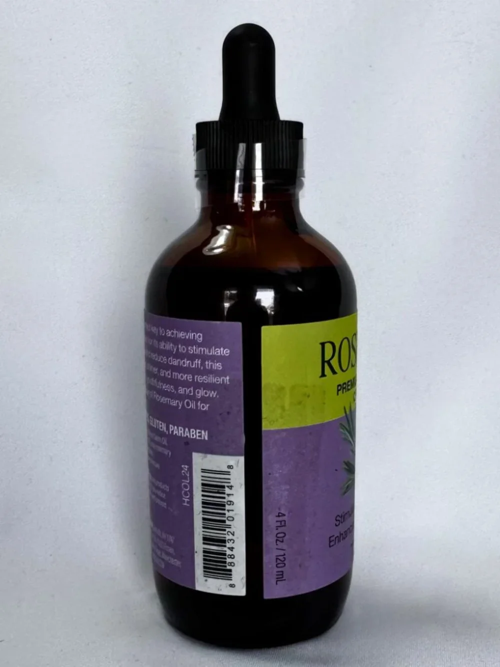 Tyche Rosemary Premium Rosmarinus Oil | Hair Growth & Skin Glower 4 fl oz